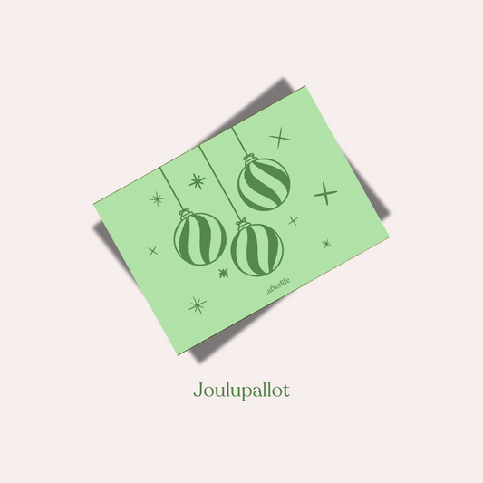 Afterlife joulukortti