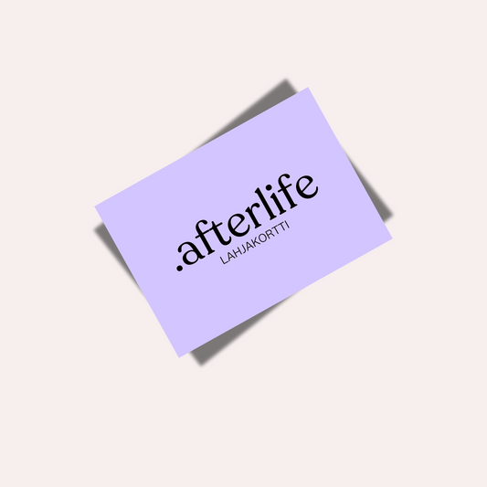 Afterlife lahjakortti